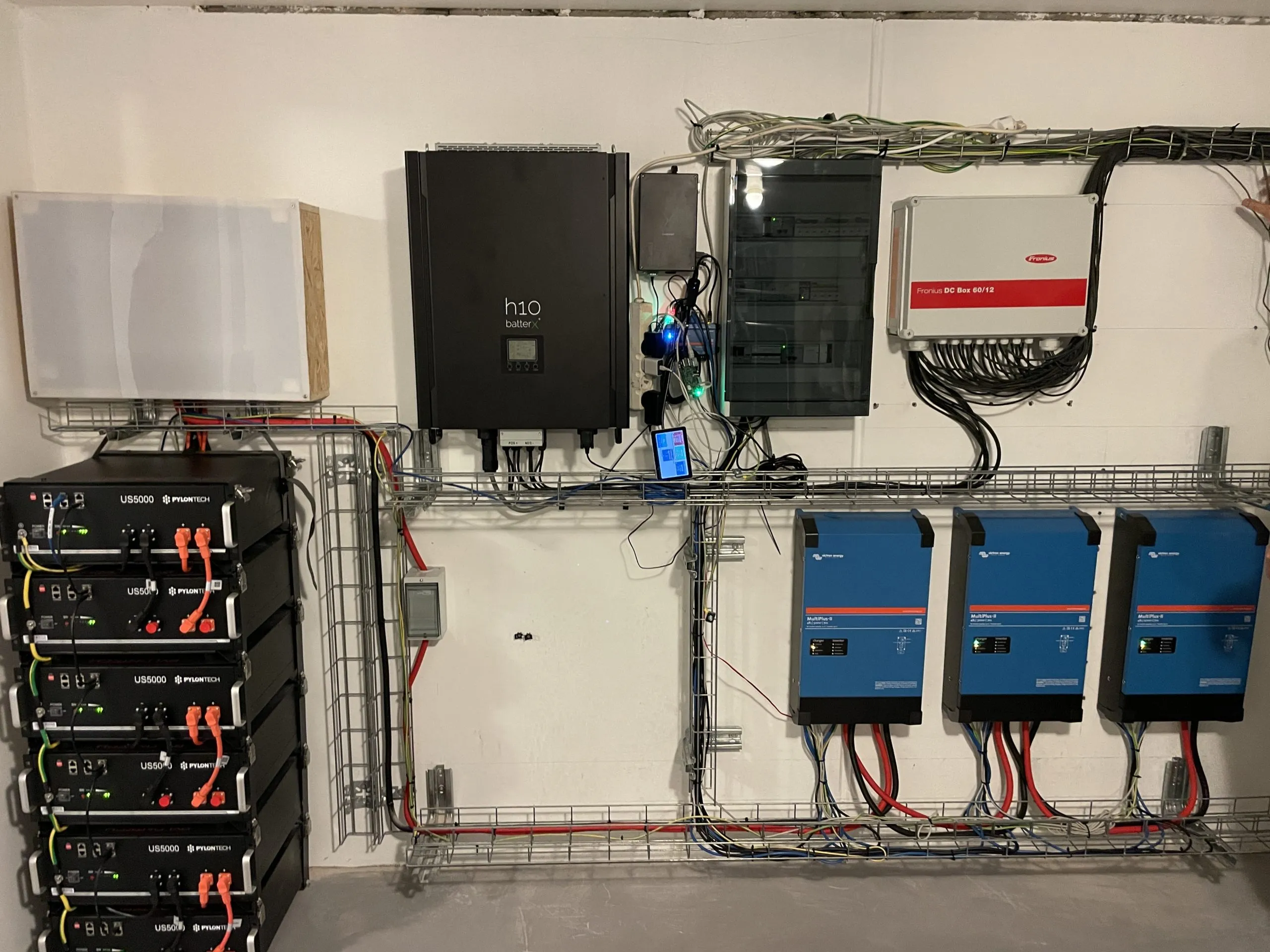 Batterie lithium installée